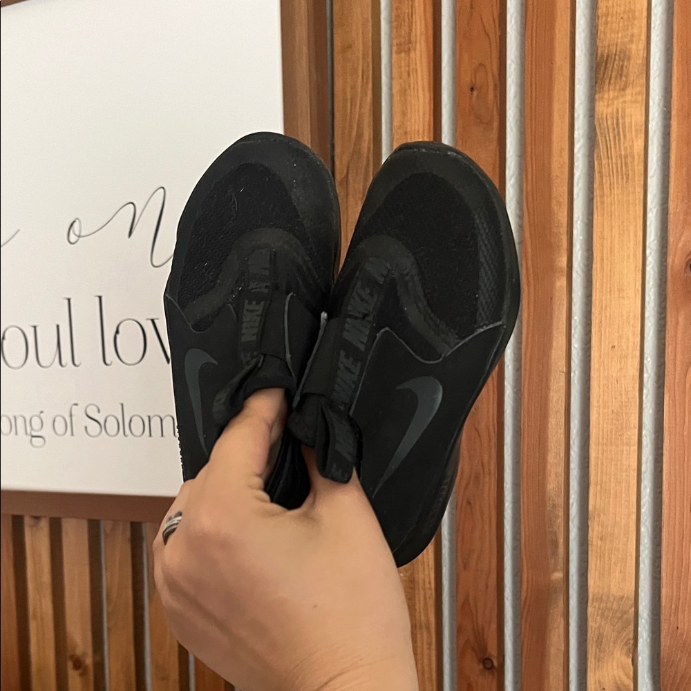 Nike Black Slip-On Athletic Sneakers